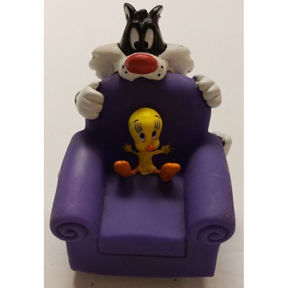 Sylvester and Tweety Bird Hardee's Toy  1998 - Picture 1 of 3
